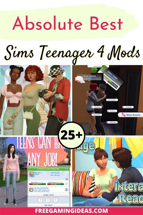 25+ Absolute Best Sims 4 Teen Mods (Perfect for Sims 4 High School ...