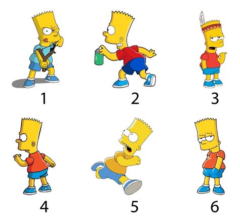 Kit C Adesivos Automotivo Bart Simpson Cm Parcelamento Sem Juros