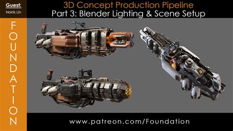 Artstation Foundation Art Group 3d Concept Production Pipeline Part