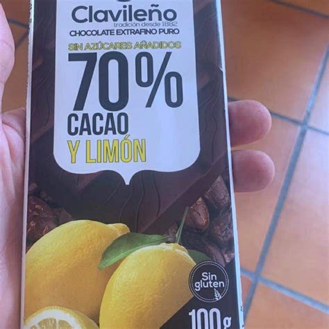 Clavileño Chocolate Extrafino Puro 70 Cacao y Limón Reviews abillion