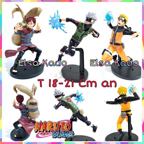 Jual Action Figure Naruto Kakashi Gaara Battle Ver Rasengan Set Isi