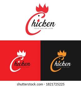 Chicken Logo Design Restaurants Logo Design Stock Vector (Royalty Free) 1821725225 | Shutterstock