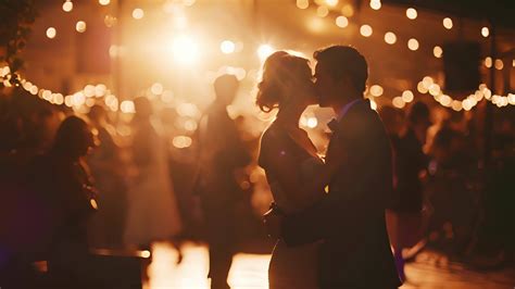 couple sharing  romantic  dance    band playing