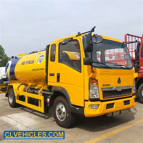 HOWO 4X2 10000L Gas Tank 10m3 LPG Bobtail Refilling Truck China LPG