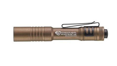 Streamlight Microstream Lumen Flashlight Usb Rechargeable Coyote