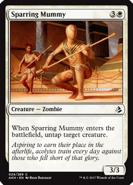 Sparring Mummy Mtg Art From Amonkhet Set By Ryan Pancoast Art Of