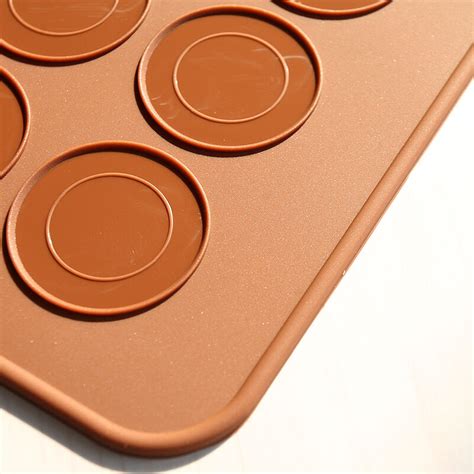 Silicone Macaron Macaroon Pastry Cake Cookie Muffin Oven Baking Sheet