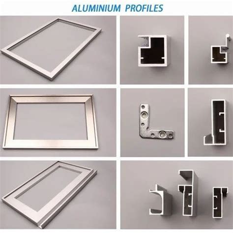 aluminium glass profile  piece glass profile  lucknow id