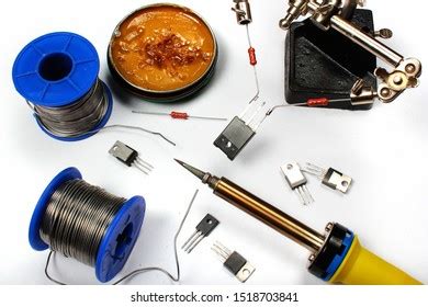 Soldering Iron Solder Wire Flux Stock Photo 1518703841 | Shutterstock