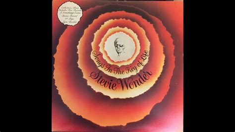 Stevie Wonder Songs In The Key Of Life 1976 Part 1 Full Double