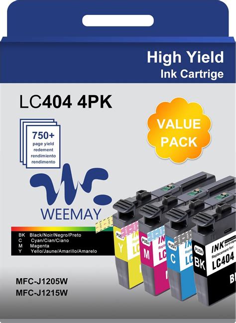 Amazon Lc Ink Cartridges Compatible Replacement For Brother