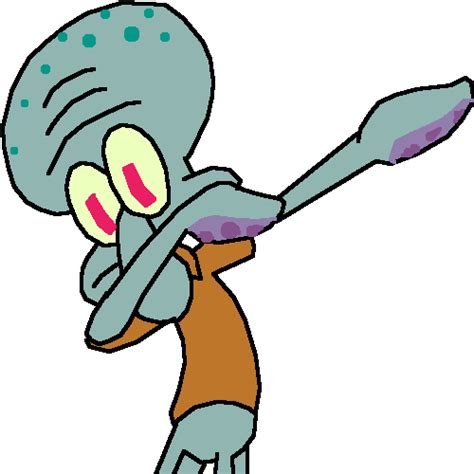 Squidward Dancing Transparent Dab Spongebob Png Image Sexiz Pix