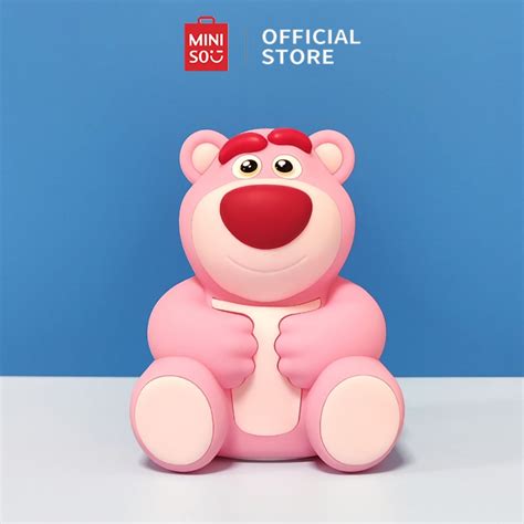 Jual Miniso X Disney Pixar Lampu Tidur Pentol Quby Lotso Strawberry