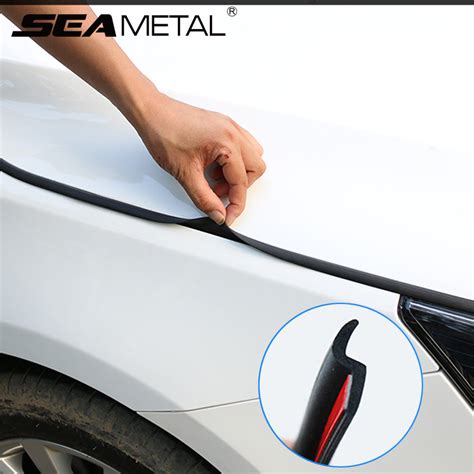 Car Hood Seal Strip Rubber 4m Car Hood Sealing Strip Soundproof