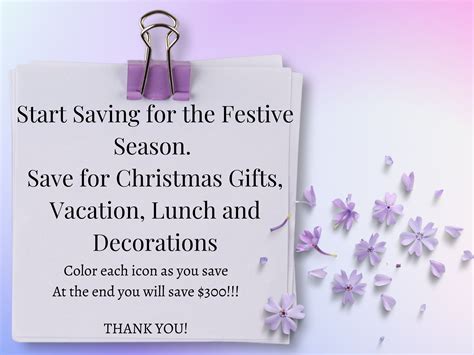 Festive Savings Challenge, Save300, Low Income Savings Challenge, PDF