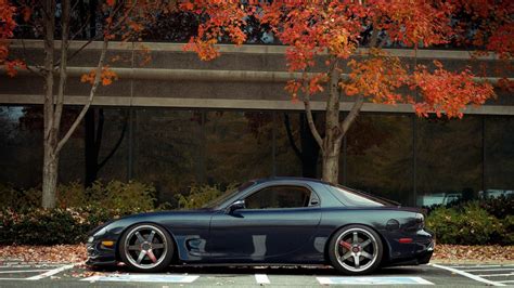 Mazda jdm rx7 autumn wallpaper | (118481)