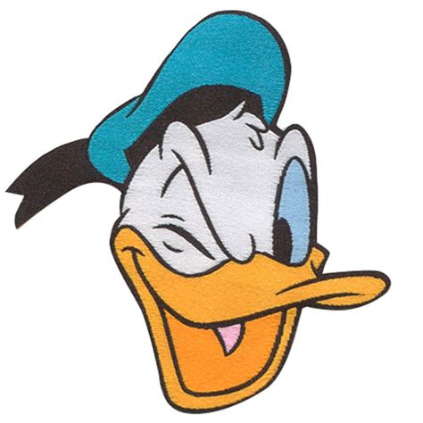 Donald Duck Embroidery Thermoadhesive Patch