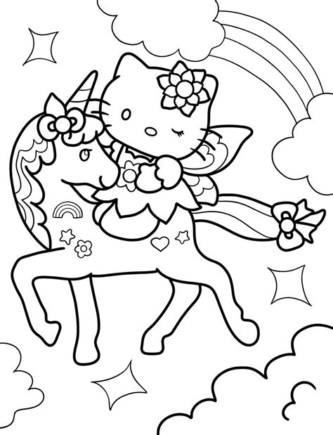 Free Printable Kids Coloring Pages Hello Kitty [2025]