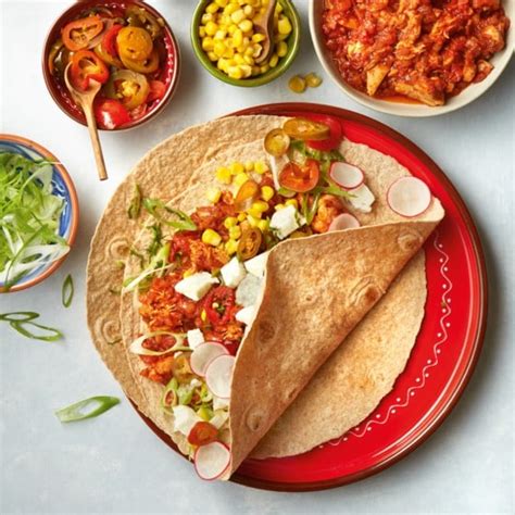 Tacos Tinga Met Kip Jumbo