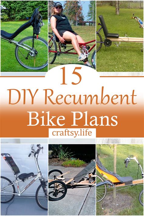 15 Diy Recumbent Bike Plans For Exercise Craftsy