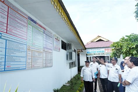 Tingkatkan Pelayanan Publik Sekda Asahan Monitoring Puskesmas Dan Opd