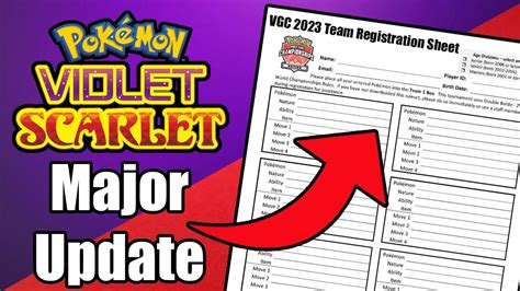 Open Teamlists In Vgc Pokemon Vgc Update Youtube