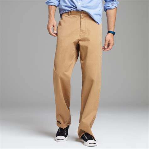 J Crew Essential Chino In Giant Fit In Natural For Men Lyst