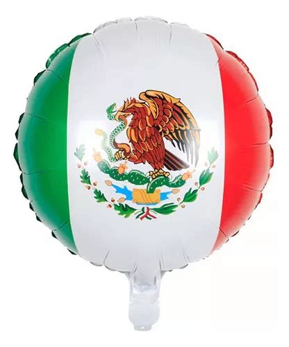 20 Globos Bandera De México 18 Para Día De La Independencia MercadoLibre