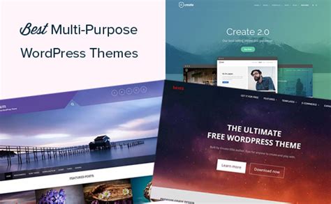 Best Wordpress Multi Purpose Themes Mtysquared