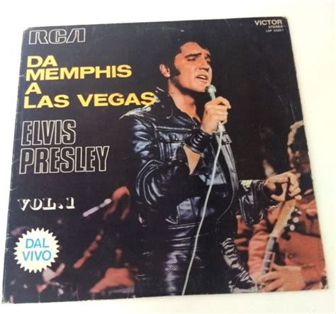 Elvis Presley Lp Da Memphis A Las Vegas Vol 1 Victor Lsp 6020 1 Made