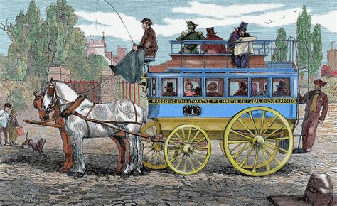 Horse Drawn Omnibus Photograph By Prisma Archivo Pixels