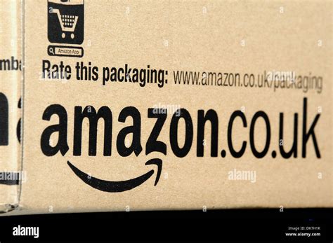 Amazon cardboard delivery box Stock Photo: 63476607 - Alamy