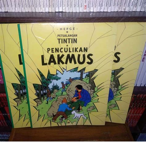 Jual Tintin Penculikan Lakmus Petualangan Tintin Original Segel