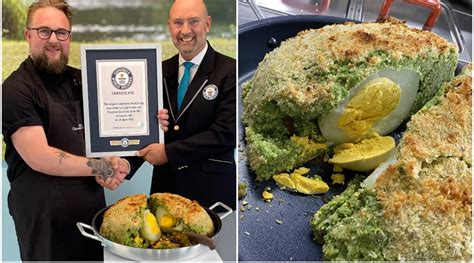 Guinness Alert Worlds Largest Scotch Egg Weighs Food Wine News