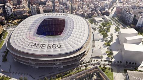 As Ser N Las Obras De Remodelaci N Del Camp Nou Sports Illustrated