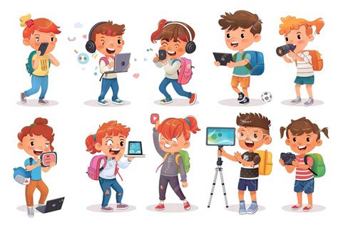 children   activities cartoon premium ai generated vector