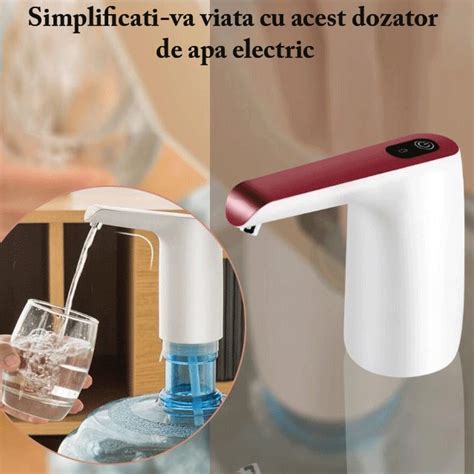 Pompa Tip Dozator De Apa EDAR Automata Electrica Pentru Bidon Cu