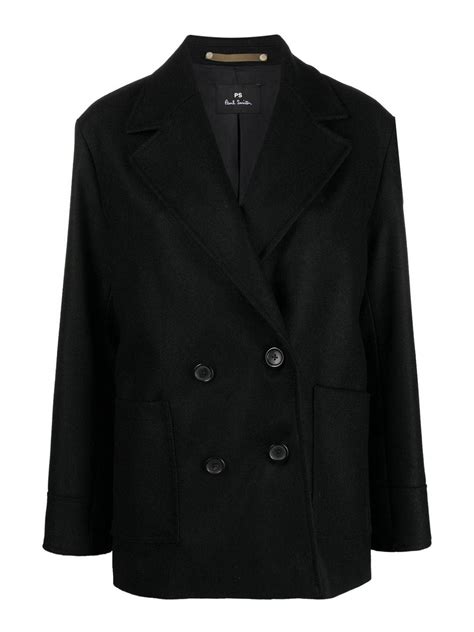 Short Coats Paul Smith Wool Double Breasted Coat W2r323jl2105979