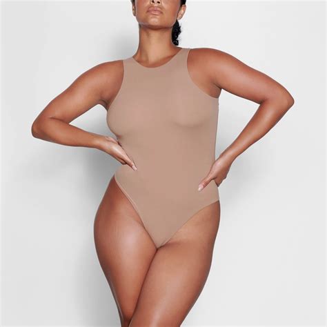 Skims Fits Everybody High Neck Bodysuit