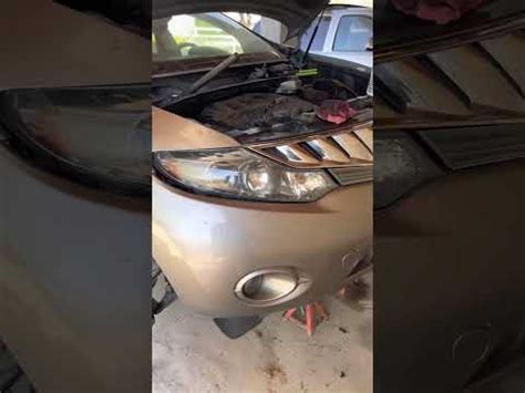 Nissan Murano Rear Motor Mount Replacement Awd Youtube