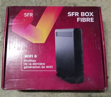 Sfr Box Modem Routeur Fibre Nb Wifi Complet Bon Etat Eur