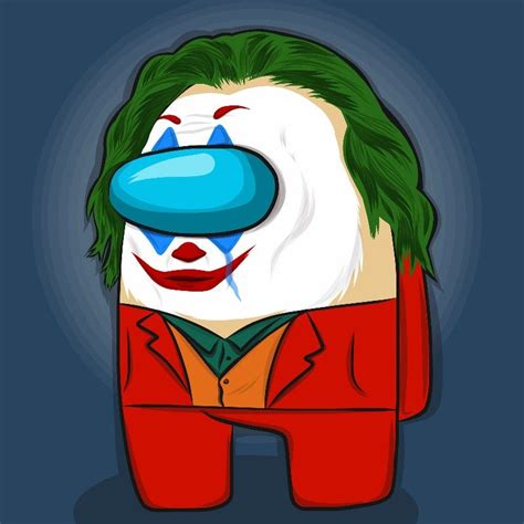 Among us - joker vector among us version | Cute cartoon wallpapers ...