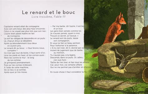 Le Renard Et Le Bouc Jean De La Fontaine