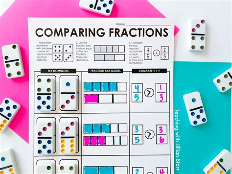 5 Ways to make Comparing Fractions more engaging!