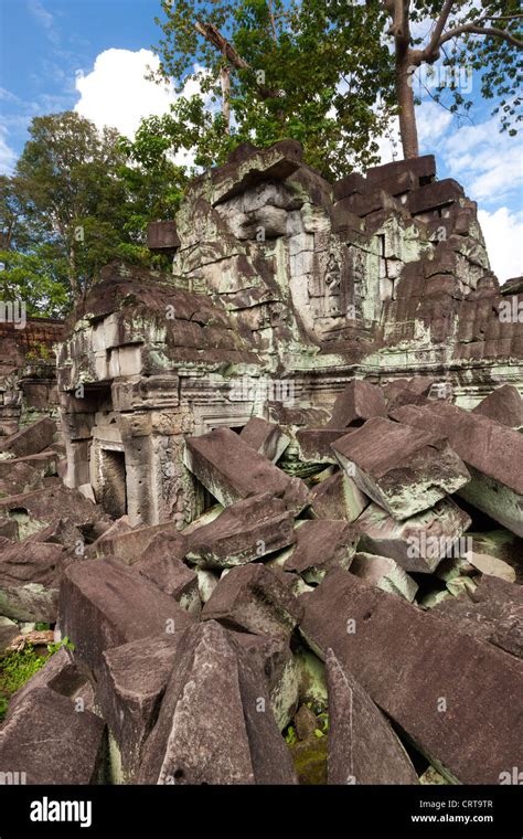 Preah Khan Sacred Sword Angkor Unesco World Heritage Site Cambodia