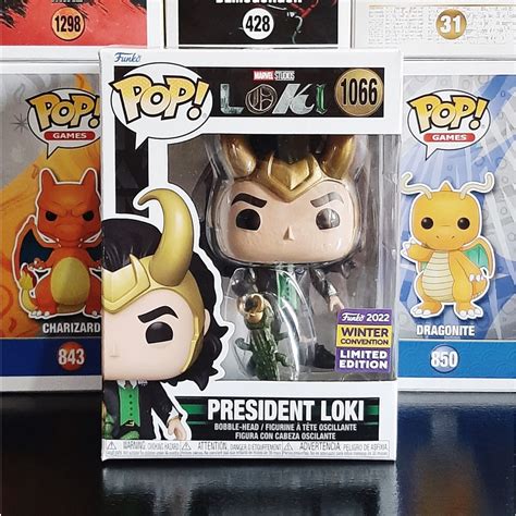 Funko Pop Marvel Studios Loki President Loki Winter Convention 2022