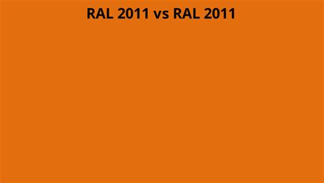 Ral 2011 Vs 2011 Ral Colour Chart Uk