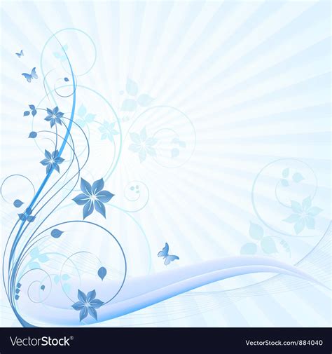 Abstract floral Royalty Free Vector Image - VectorStock