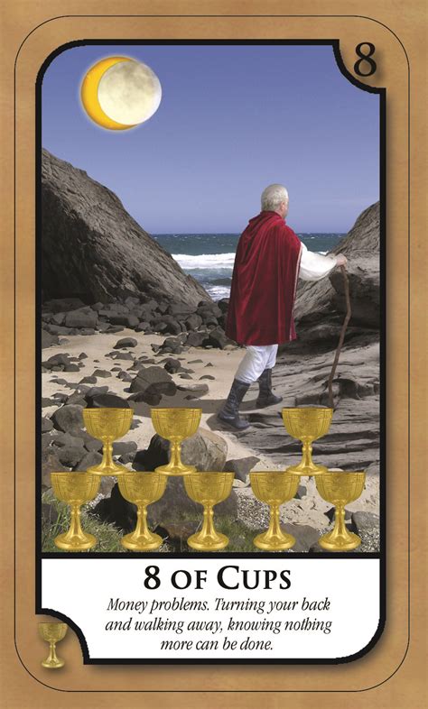 EIGHT OF CUPS – Amanda Hall