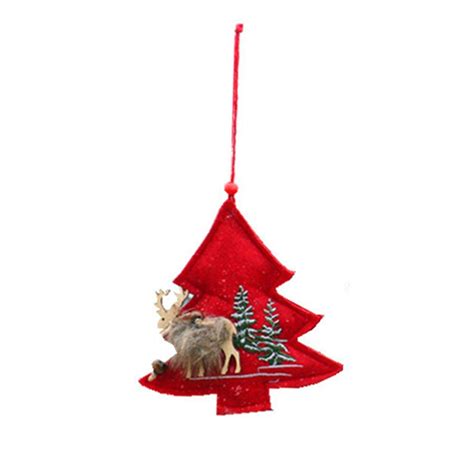 Kerst Woodn Hanger Ornamenten Vijfpuntige Ster Sto Grandado